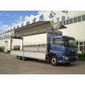 Two Axles Wing Opening Truck Box Body Vehicle